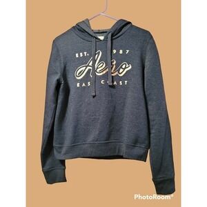 Women's Aero Hoodie Size S Navy/Rose Gold {k27}